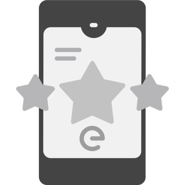 akıllı telefon simgesi vektör illüstrasyonu