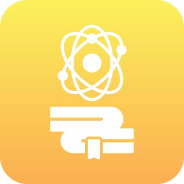 Bilim simgesi vektör illüstrasyonu