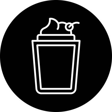 Gıda simgesinin vektör illüstrasyonu