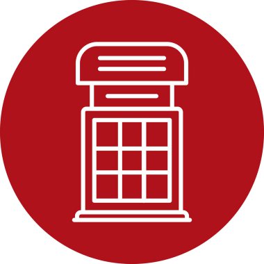 Modern simgenin vektör illüstrasyonu