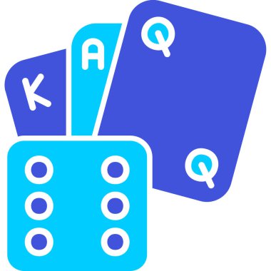 Kartlar. Web simgesi basit illüstrasyon