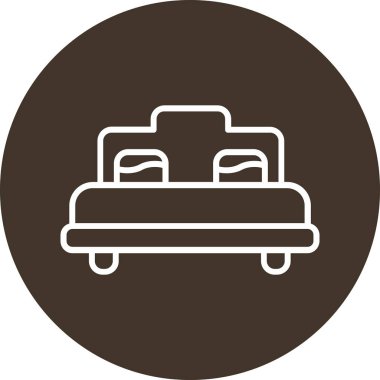 araba vektör simgesi modern basit tasarım