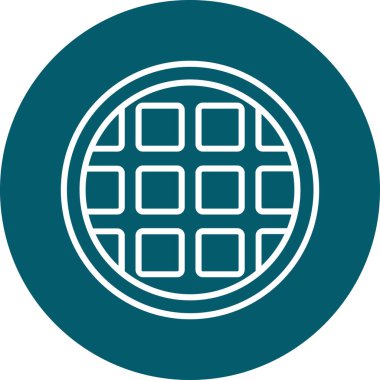 Eşsiz Fan Vektörü Kabartma Simgesi