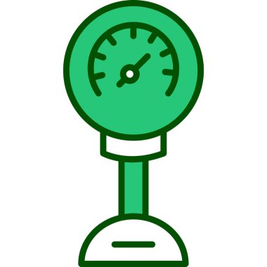 Hız göstergesi. Web simgesi basit illüstrasyon