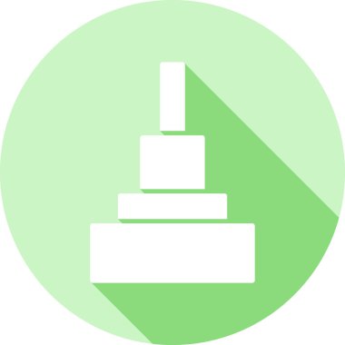 Modern bir simgenin vektör illüstrasyonu