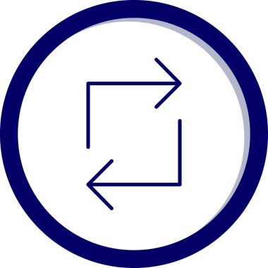 ok simgesi, vektör illüstrasyonu