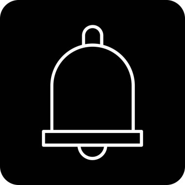 Bildirim web simgesi, vektör illüstrasyonu