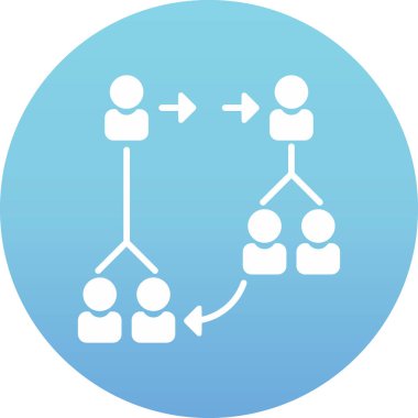 ağ simgesi, vektör illüstrasyonu