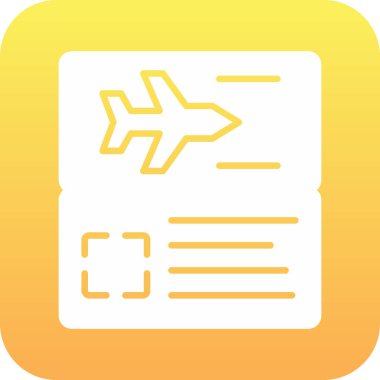 uçak simgesi soyut olarak izole edildi