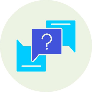 Konuş. Web simgesi basit illüstrasyon