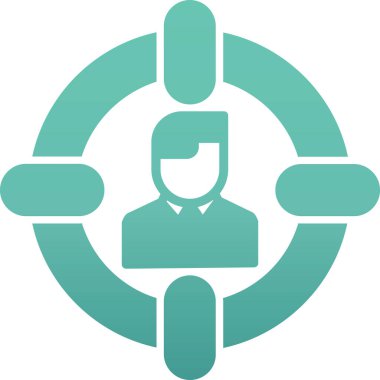 Bir adamın vektör illüstrasyonu