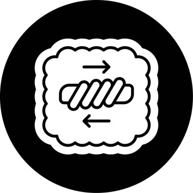 Modern bir simgenin vektör illüstrasyonu