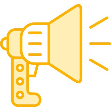 hoparlör simgesi. vektör çizim