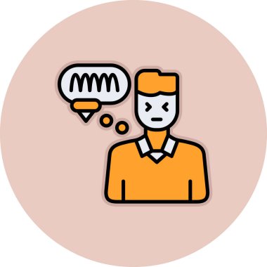 Vektör Avatar Simgesi illüstrasyonu