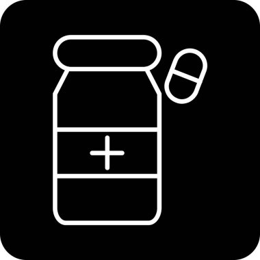 vektör tıbbi ve sağlık simgesi