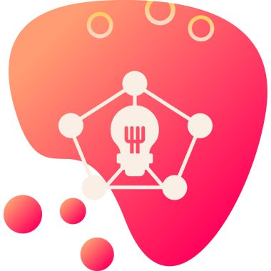 beyin fikir vektör simgesi