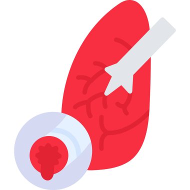 Tıbbi bir ikon. vektör illüstrasyonu