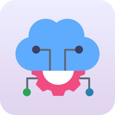 cloud computing vector icon design