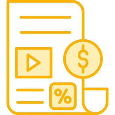 işletme finans simgesi