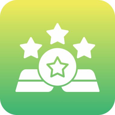 star icon isolated on abstract background