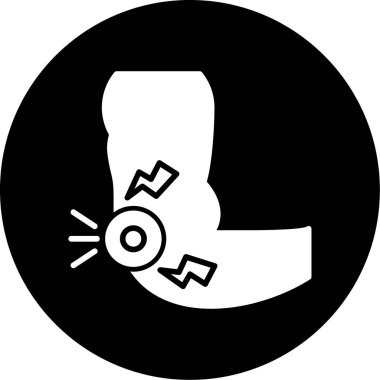 Fiş tutan elin vektör simgesi