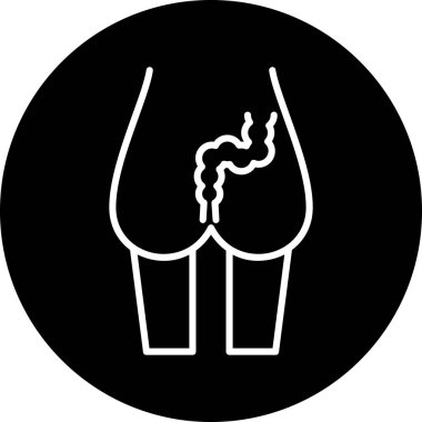 Modern simgenin vektör illüstrasyonu