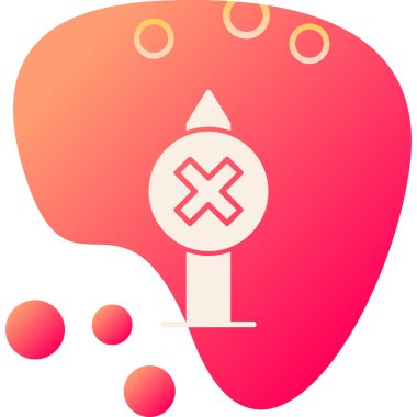 Kızıl Haç simgesinin vektör illüstrasyonu