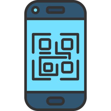 Akıllı telefon ikonu vektör illüstrasyonu. akıllı telefon vektörü