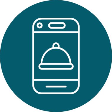 vektör çan simgesi, vektör illüstrasyonu