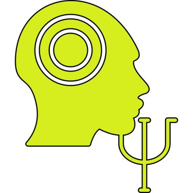 İnsan siluetinin vektör çizimi