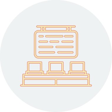 seo modern simgesinin vektör illüstrasyonu