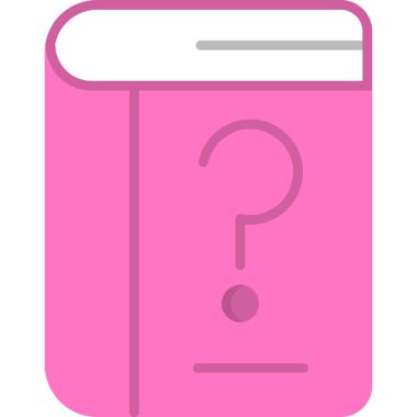 kitap simgesi, vektör illüstrasyonu