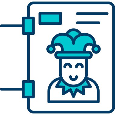 Şef Şapka simgesi, vektör illüstrasyonu