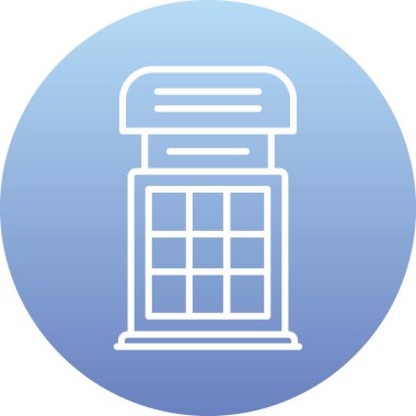 Benzersiz kahve makinesi vektör simgesi