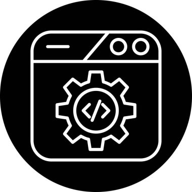 Simge vektör illüstrasyonu ayarlanıyor