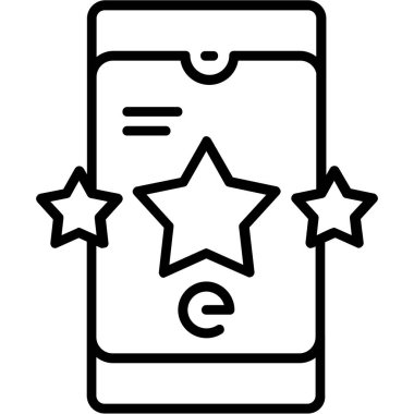 Mobil kutsal kişilerin resmi, vektör çizim