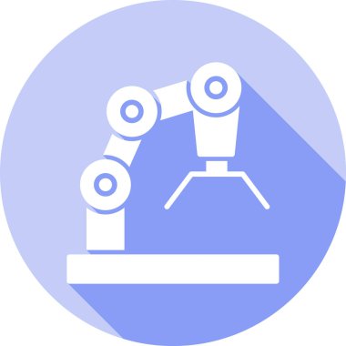 Bir robotun vektör çizimi