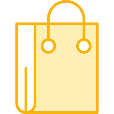 Alışveriş çantası. Basit tasarım