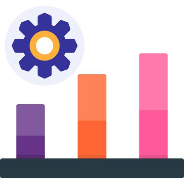 seo modern simgesinin vektör illüstrasyonu