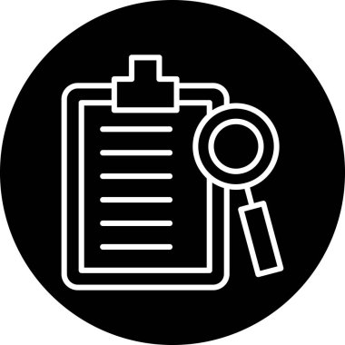 Pano simgesinin vektör illüstrasyonu