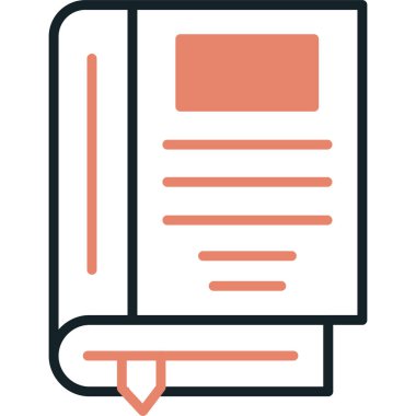 belge simgesi vektör illüstrasyonu