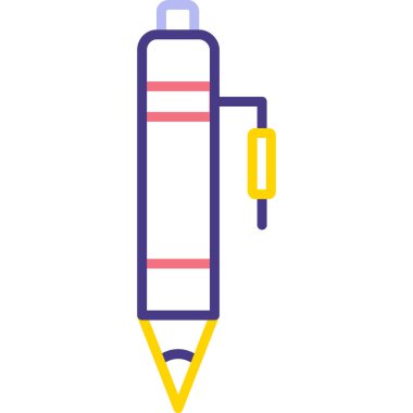 kalem simgesi vektör illüstrasyonu