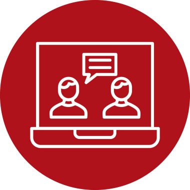 iş simgesi vektör illüstrasyonu