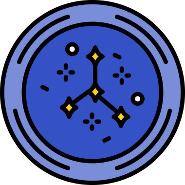 pusula web simgesi basit tasarımı