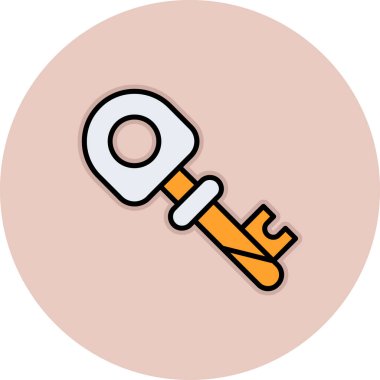 İngiliz anahtarı ve tornavida ikonu. vektör illüstrasyonunun özet rengi