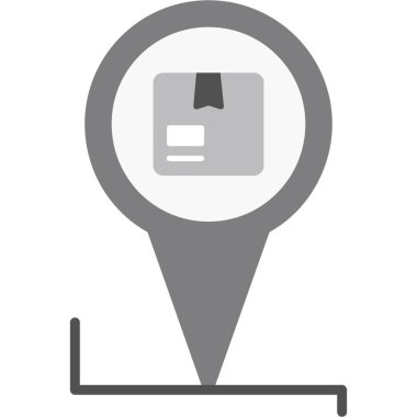 Harita işaretleyici vektör illüstrasyonuName