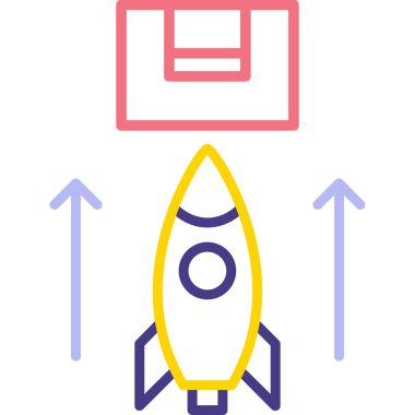 iş simgesi vektör illüstrasyonu