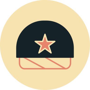 Beyzbol kap vektör simgesi