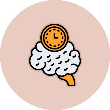 Bulut simgesi vektör illüstrasyonu