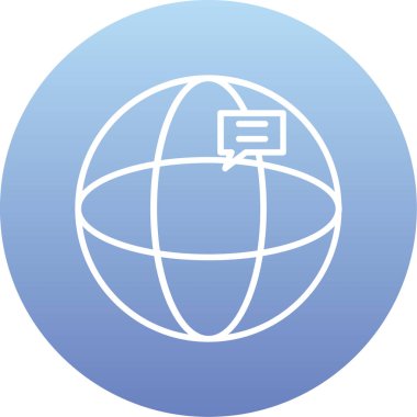 Vektör Genel Ağ simgesi